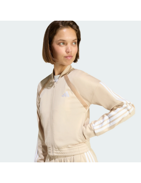 Adidas Teamsport Damen-Trainingsanzug – BEIGE