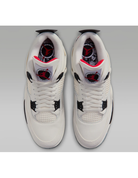 Scarpe Uomo Jordan Air Jordan 4 Retro Og Fc - Bianco