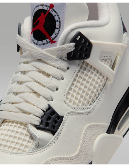 Scarpe Uomo Jordan Air Jordan 4 Retro Og Fc - Bianco
