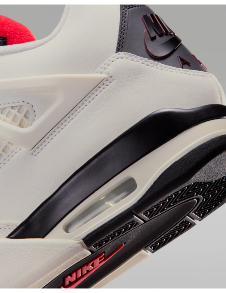 Scarpe Uomo Jordan Air Jordan 4 Retro Og Fc - Bianco