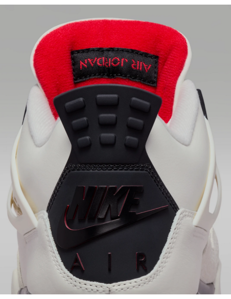 Scarpe Uomo Jordan Air Jordan 4 Retro Og Fc - Bianco