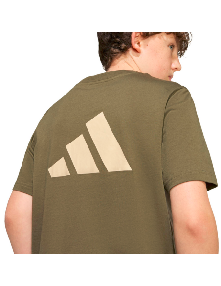 Camiseta ADIDAS Color Block Niño - VERDE