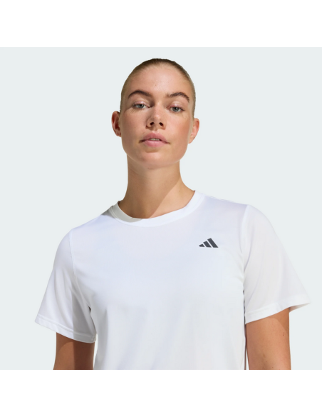 T-SHIRT DONNA Adidas Workout Essentials Crew - BIANCO