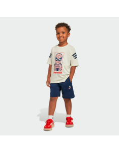 Adidas MARVEL SPIDER-MAN Child Set - White/Blue
