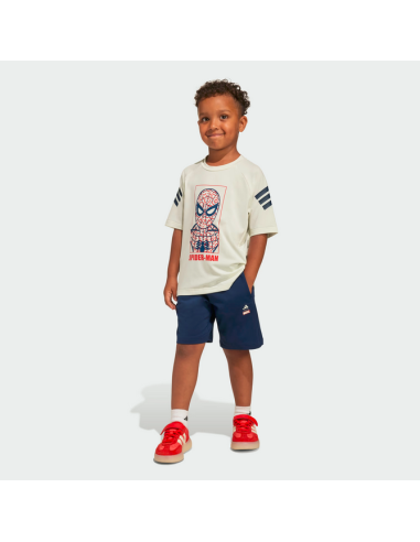 Adidas MARVEL SPIDER-MAN Child Set - White/Blue