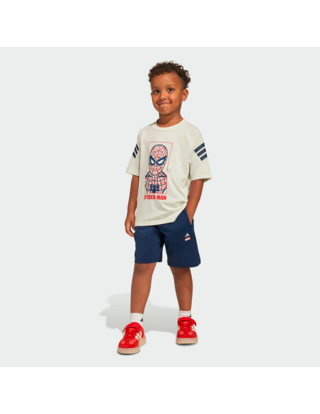 Ensemble Enfant Adidas MARVEL SPIDER-MAN - Blanc/Bleu