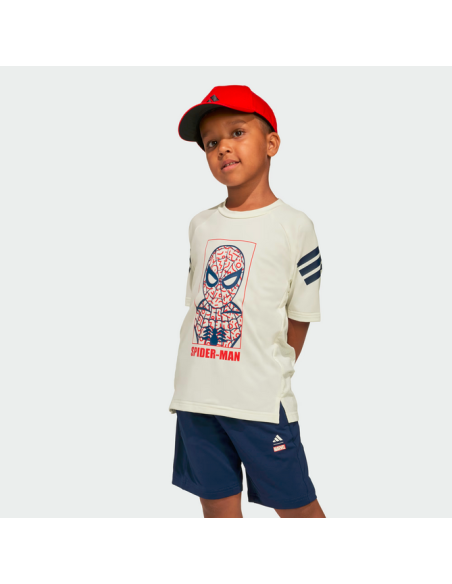 Adidas MARVEL SPIDER-MAN Child Set - White/Blue