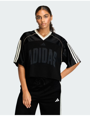 T-SHIRT DONNA Adidas STADIUM MESH - NERO