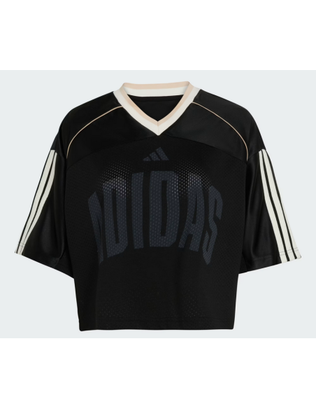 T-SHIRT DONNA Adidas STADIUM MESH - NERO