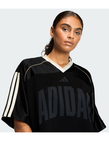 CAMISETA DE MUJER Adidas STADIUM MESH - NEGRO