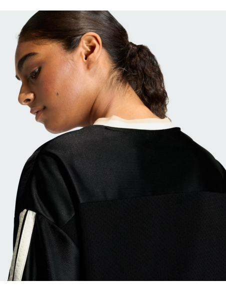 CAMISETA DE MUJER Adidas STADIUM MESH - NEGRO
