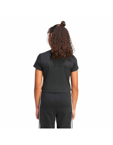 Adidas ESSENTIAL Mädchen-T-Shirt - SCHWARZ