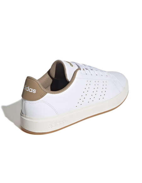 Scarpe Uomo Adidas Advantage 2.0 - Bianco/Marrone