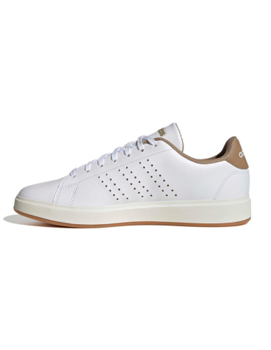 Scarpe Uomo Adidas Advantage 2.0 - Bianco/Marrone
