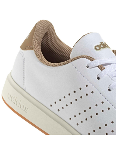 Scarpe Uomo Adidas Advantage 2.0 - Bianco/Marrone