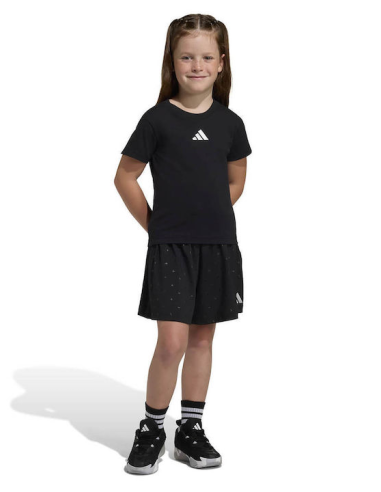 ADIDAS GLAM Mädchen-Outfit - SCHWARZ