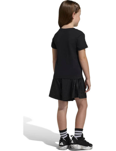 ADIDAS GLAM Mädchen-Outfit - SCHWARZ