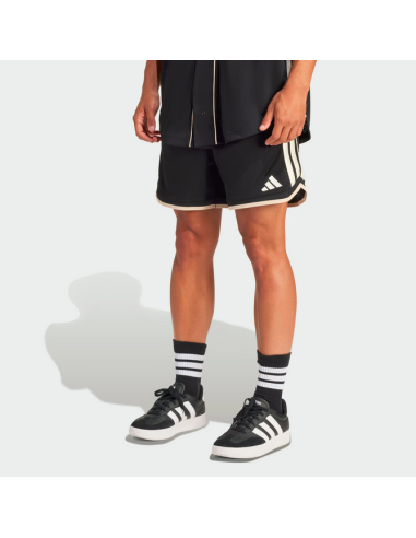 Herren-Stadium-Mesh-Shorts – Schwarz