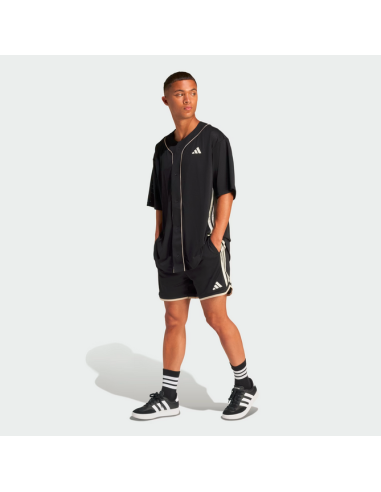 Herren-Stadium-Mesh-Shorts – Schwarz