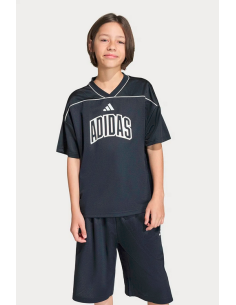 T-Shirt Ragazzo ADIDAS STADIUM - NERO