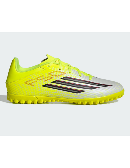 Chaussures de football Adidas F50 CLUB - Jaune fluo