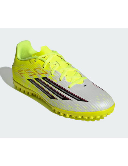 Botas de fútbol Adidas F50 Club - Amarillo fluorescente