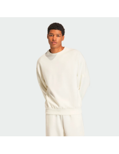Adidas SOFT LUX Men's Sweatshirt - WHITE