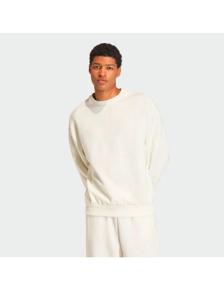 Adidas SOFT LUX Men's Sweatshirt - WHITE