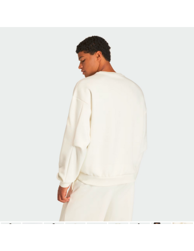 Felpa Uomo Adidas SOFT LUX - BIANCO