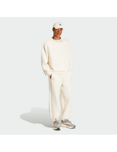 Felpa Uomo Adidas SOFT LUX - BIANCO