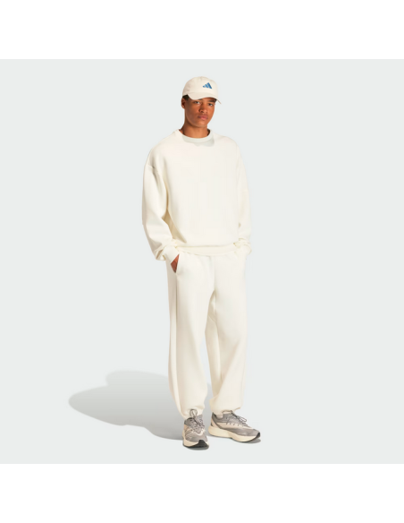 Adidas SOFT LUX Herren-Sweatshirt - WEISS