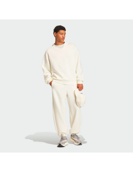 Adidas SOFT LUX Men's Sweatshirt - WHITE
