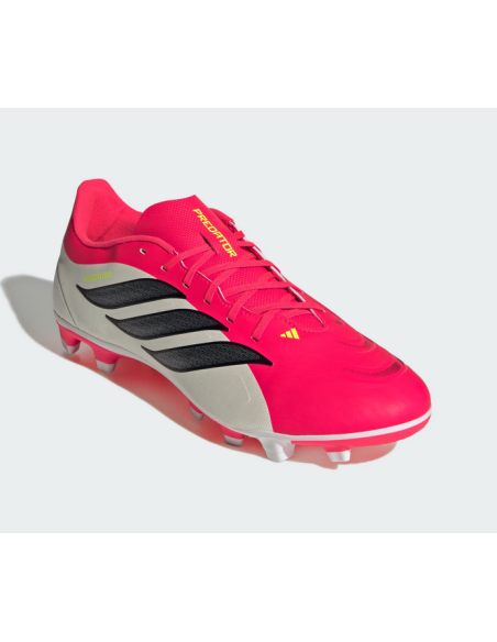 Scarpe Calcio Adidas Predator Club FG/MG - Bianco/Fucsia