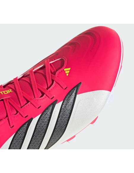 Adidas Predator Club FG/MG Fußballschuhe - Weiß/Fuchsia