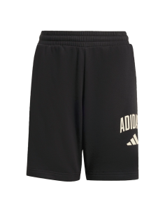 Pantaloncino Ragazzo Adidas Collegiate Typography - NERO