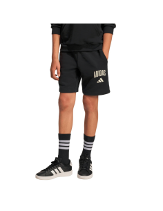 Short garçon Adidas Collegiate Typography - NOIR 2