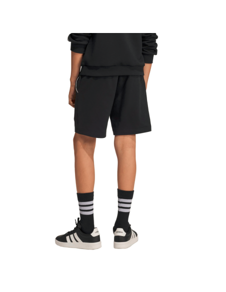 Adidas Collegiate Typography Boys' Shorts - BLACK