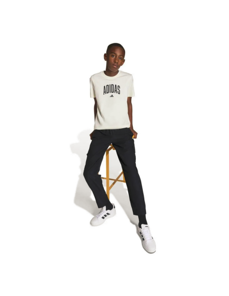 T-Shirt Ragazzo ADIDAS COLLEG T - BIANCO