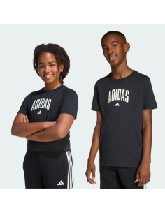 T-Shirt Ragazzo ADIDAS COLLEG T - NERO 2