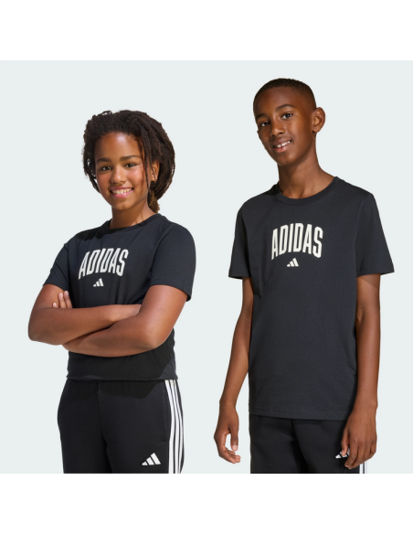 ADIDAS COLLEGE T-Shirt für Jungen - SCHWARZ