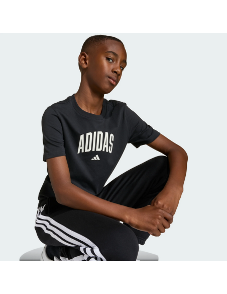 ADIDAS COLLEGE T-Shirt for Boys - BLACK