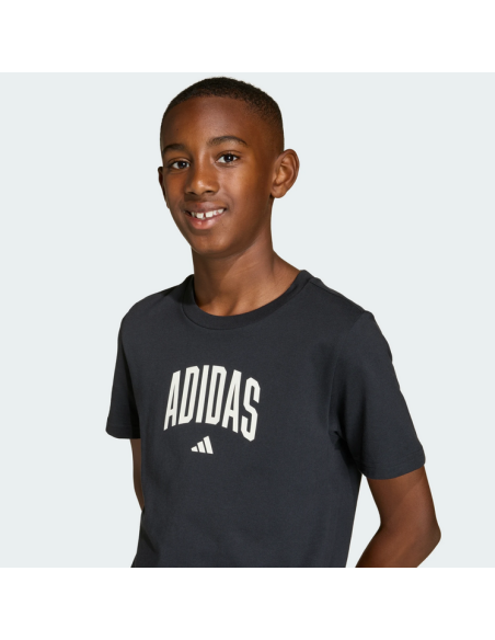Camiseta ADIDAS COLLEGE para niño - NEGRA