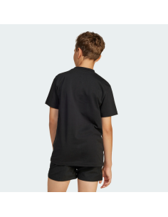 T-Shirt Ragazzo ADIDAS Essentials Junior- NERO 2