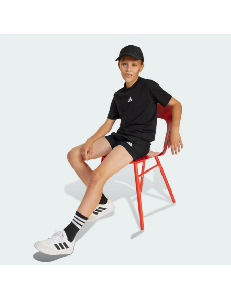 T-Shirt Ragazzo ADIDAS Essentials Junior- NERO