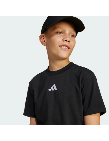 T-Shirt Ragazzo ADIDAS Essentials Junior- NERO