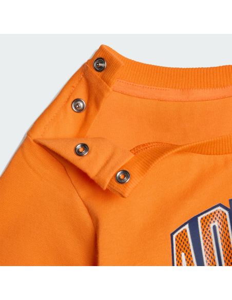 Chándal Adidas Disney Mickey Mouse para niños - Naranja/Azul