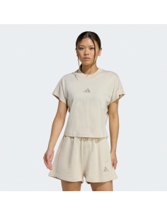 T-SHIRT DONNA Adidas ALL SZN - BEIGE