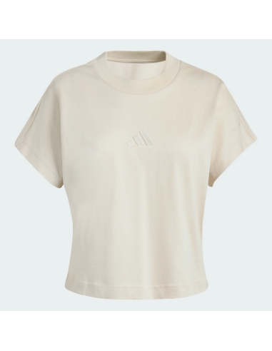 Adidas Damen-T-Shirt für die ganze Saison – Beige