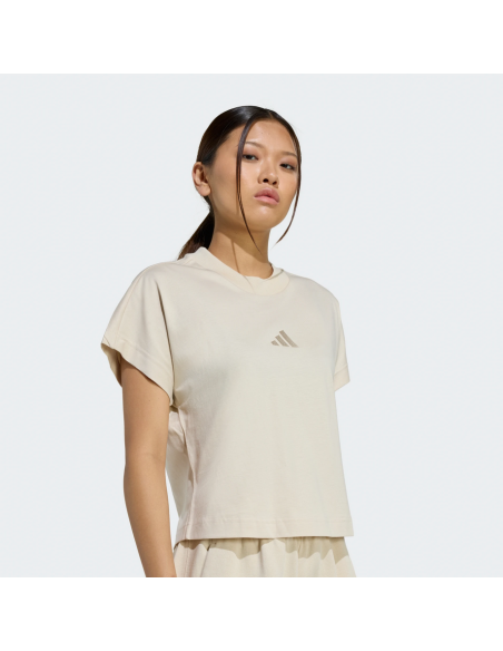 T-SHIRT DONNA Adidas ALL SZN - BEIGE