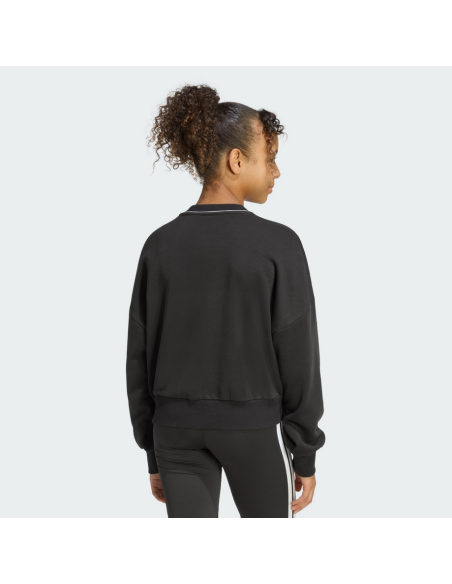 Felpa Bambina adidas STADIUM- NERO